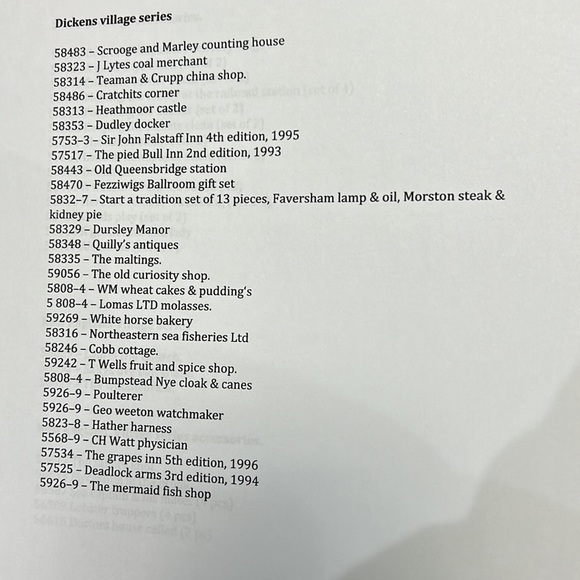 Vintage Dept 56 - #57534 – The Grapes Inn 5th Edition, 1996 - Picture 7 of 9